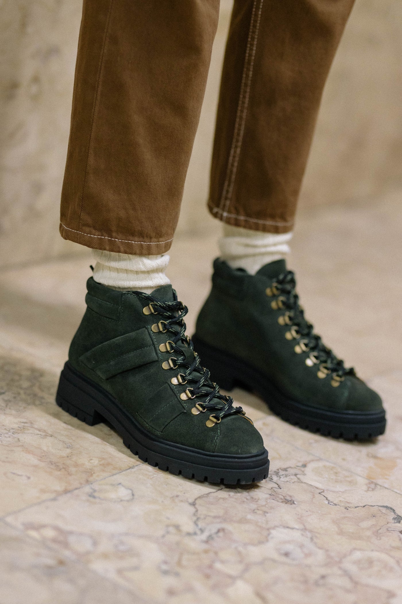 Botins em croute com atacadores - Image 13