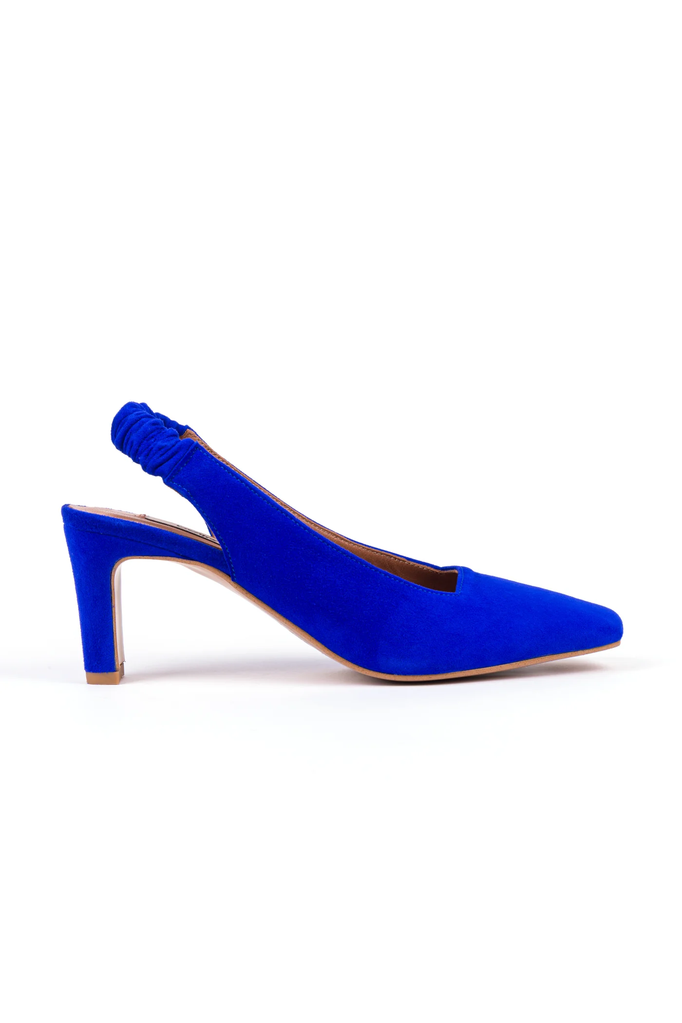 Slingbacks em camurça com elástico - Image 3