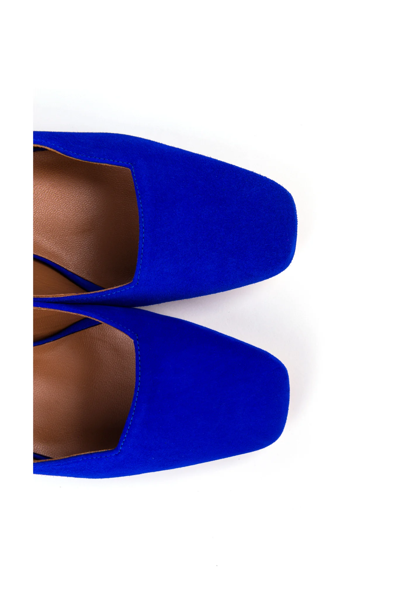 Slingbacks em camurça com elástico - Image 5