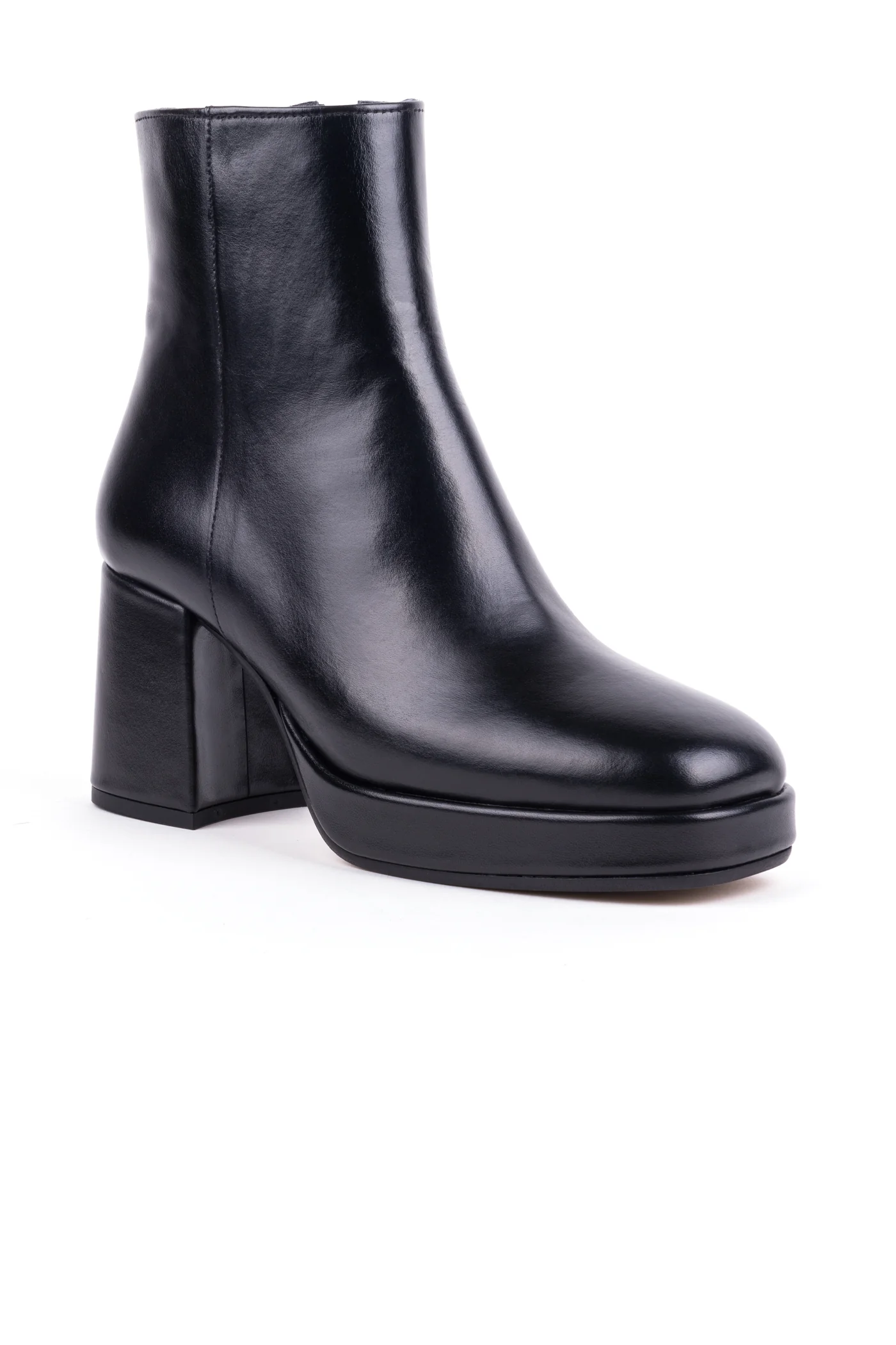 Botas em pele de salto alto - Image 2