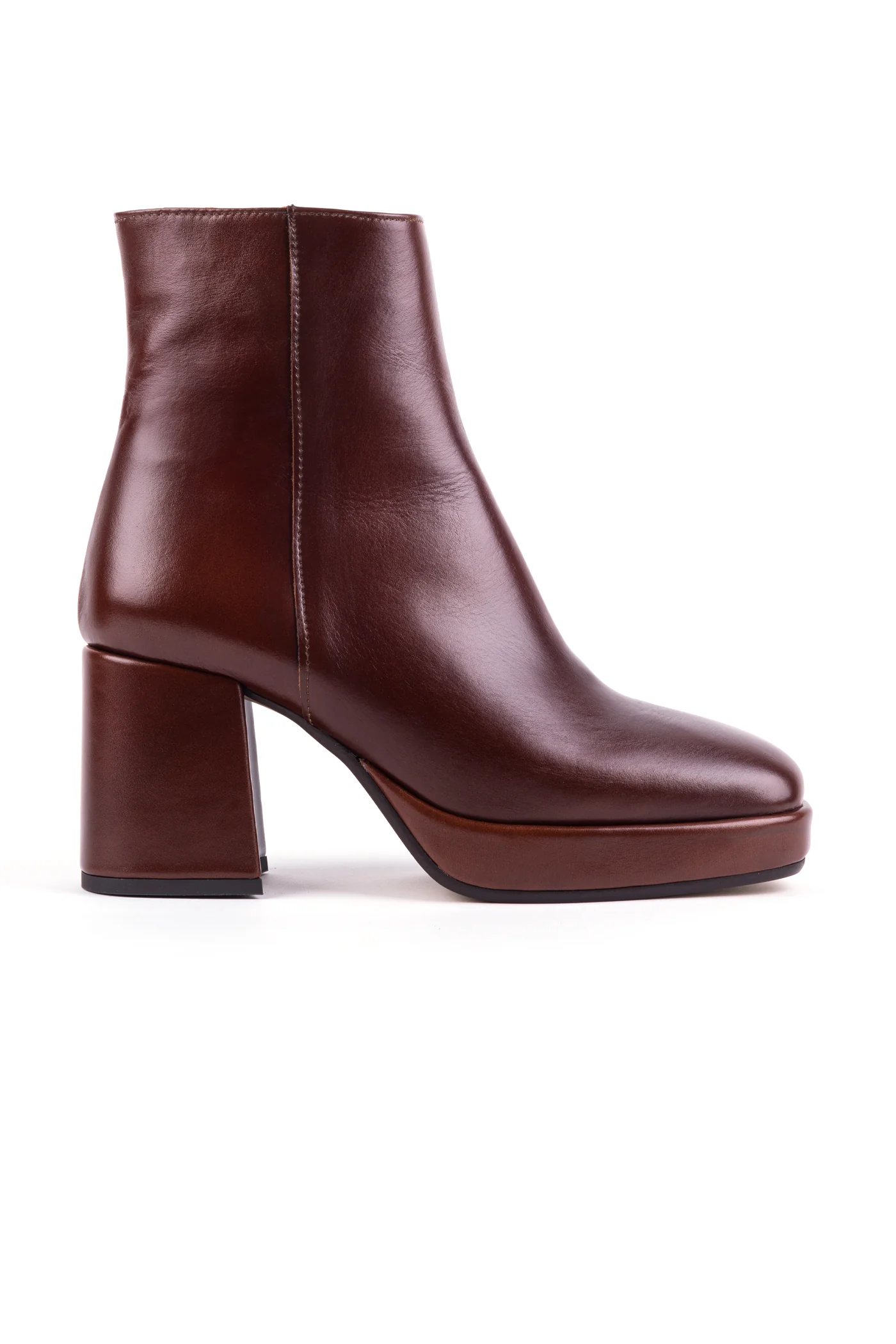 Botas em pele de salto alto - Image 4