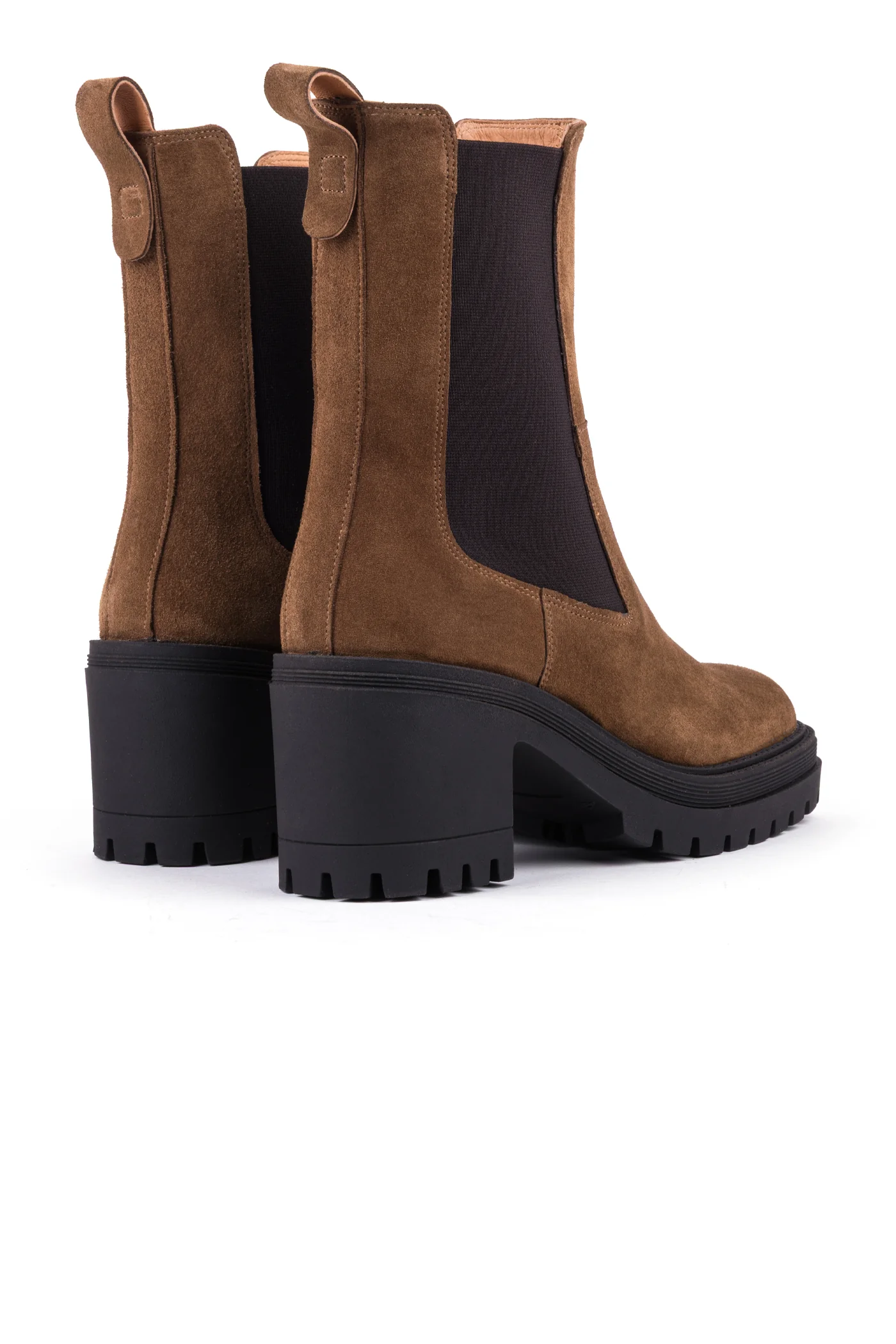 Bota chelsea de salto alto em croute - Image 3