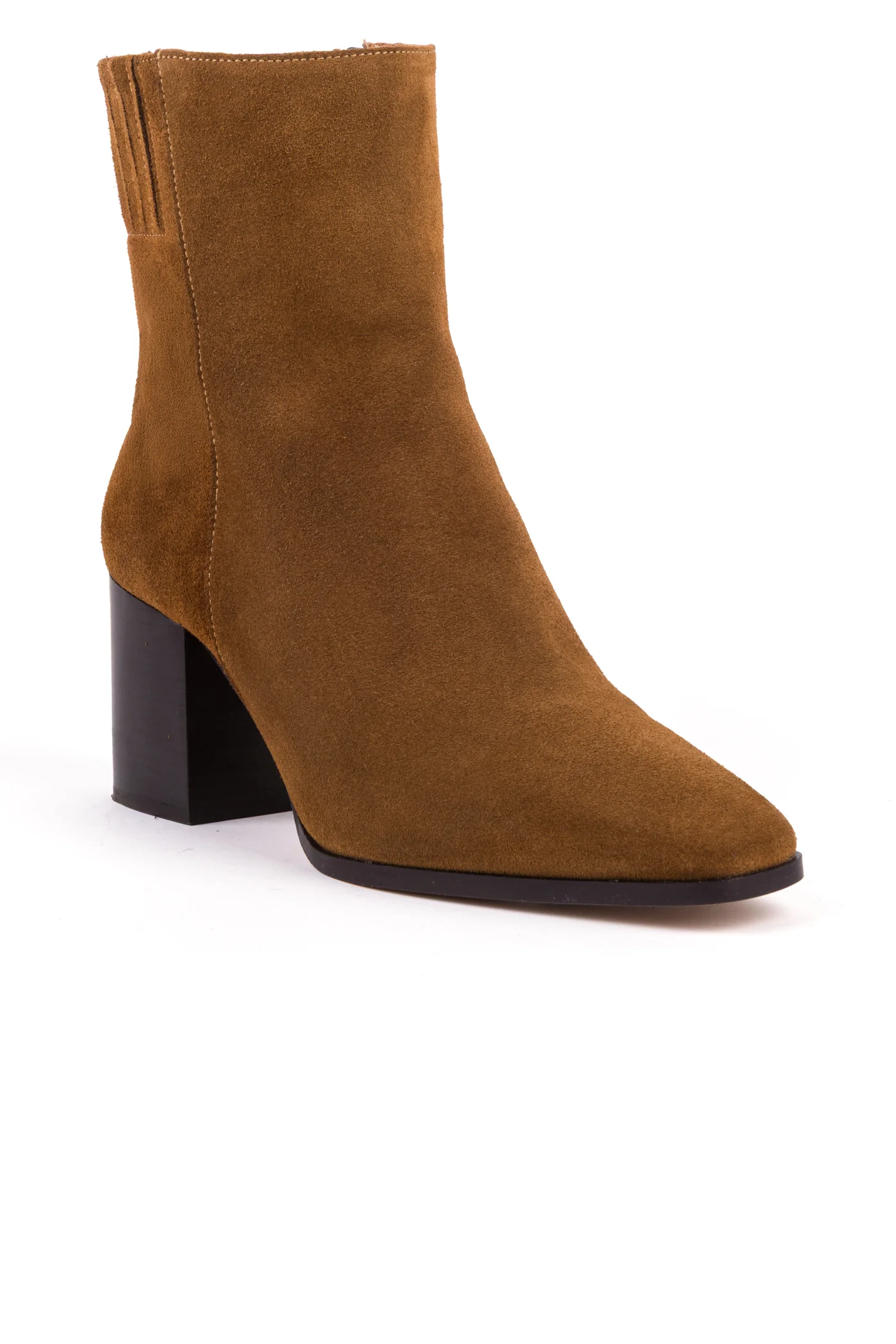 Botas de cano médio de salto alto em croute - Image 5