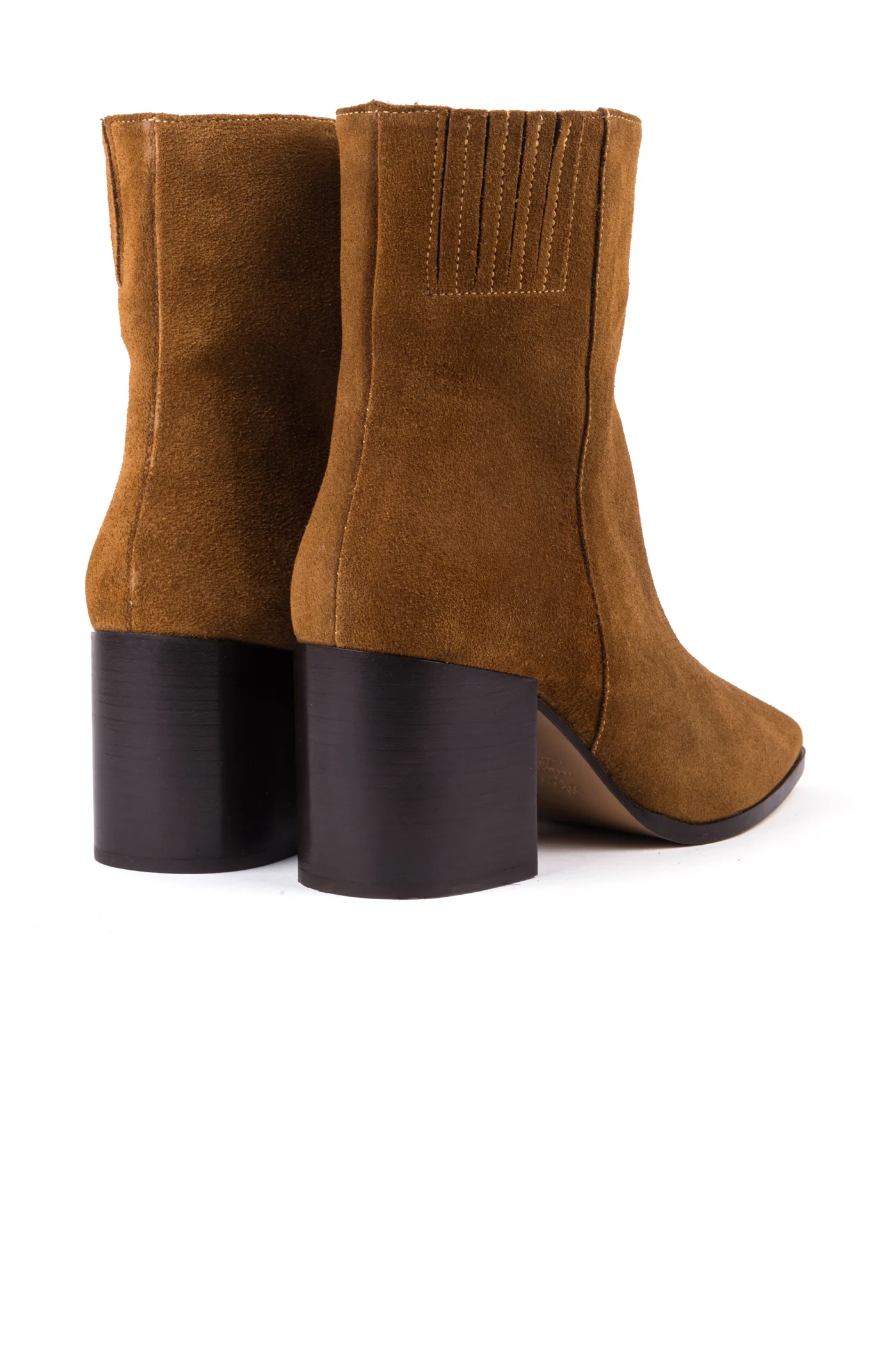 Botas de cano médio de salto alto em croute - Image 6