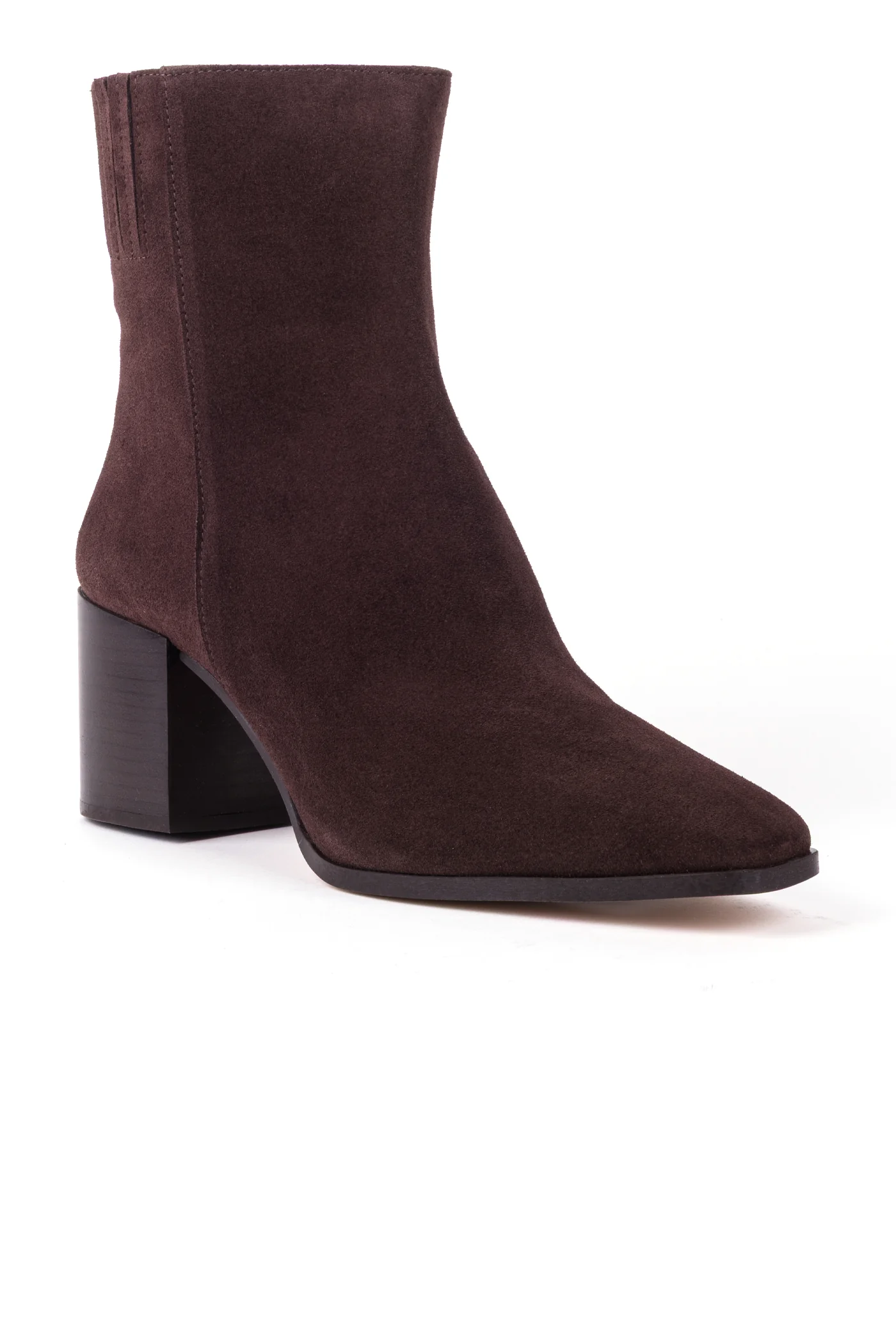 Botas de cano médio de salto alto em croute - Image 8