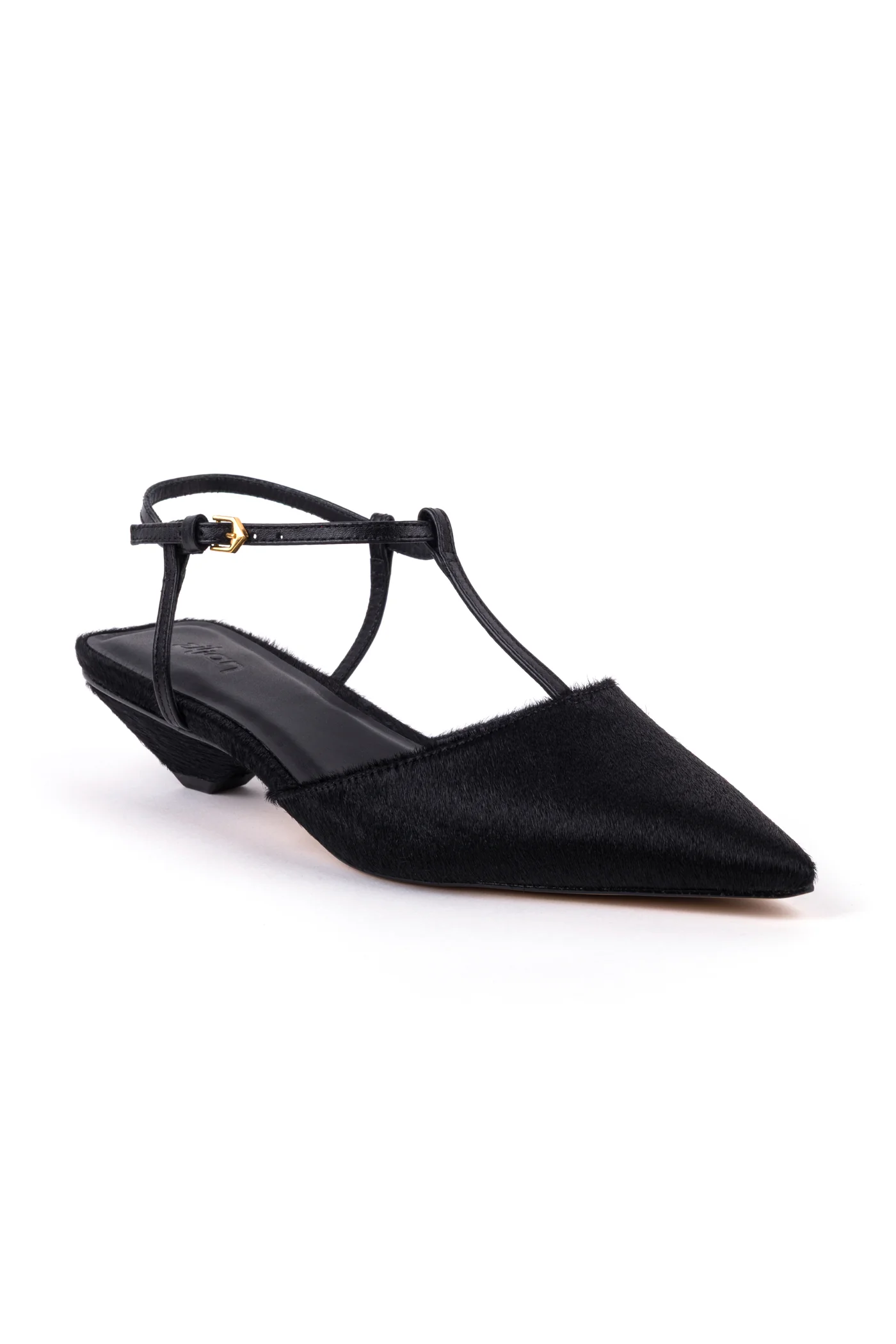 Sapatos de salto médio em pêlo - Image 2