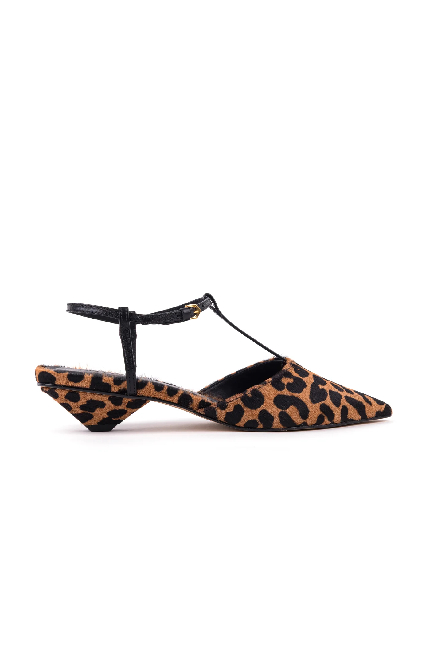 Sapatos de salto médio em pêlo - Image 4