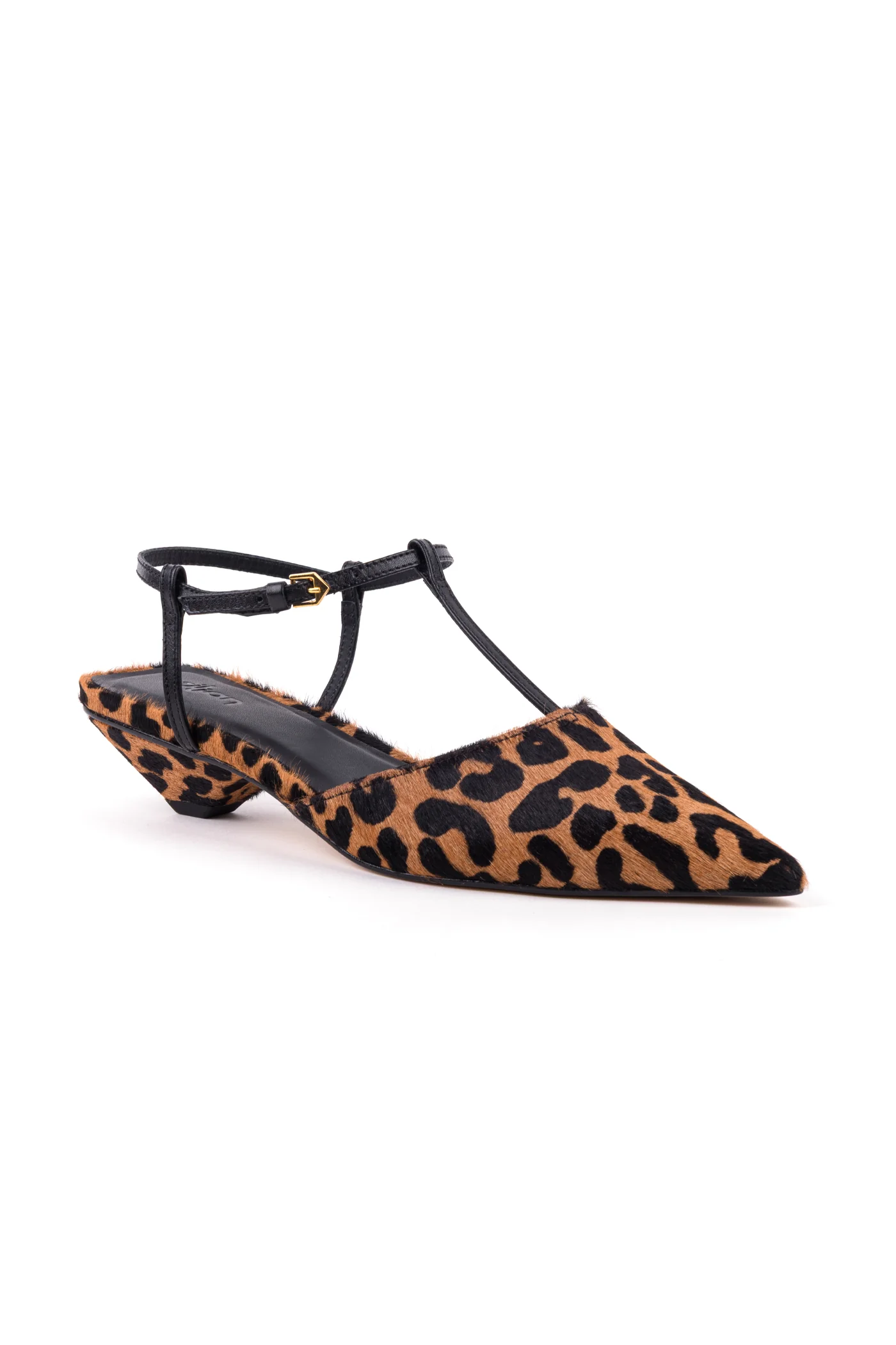 Sapatos de salto médio em pêlo - Image 5