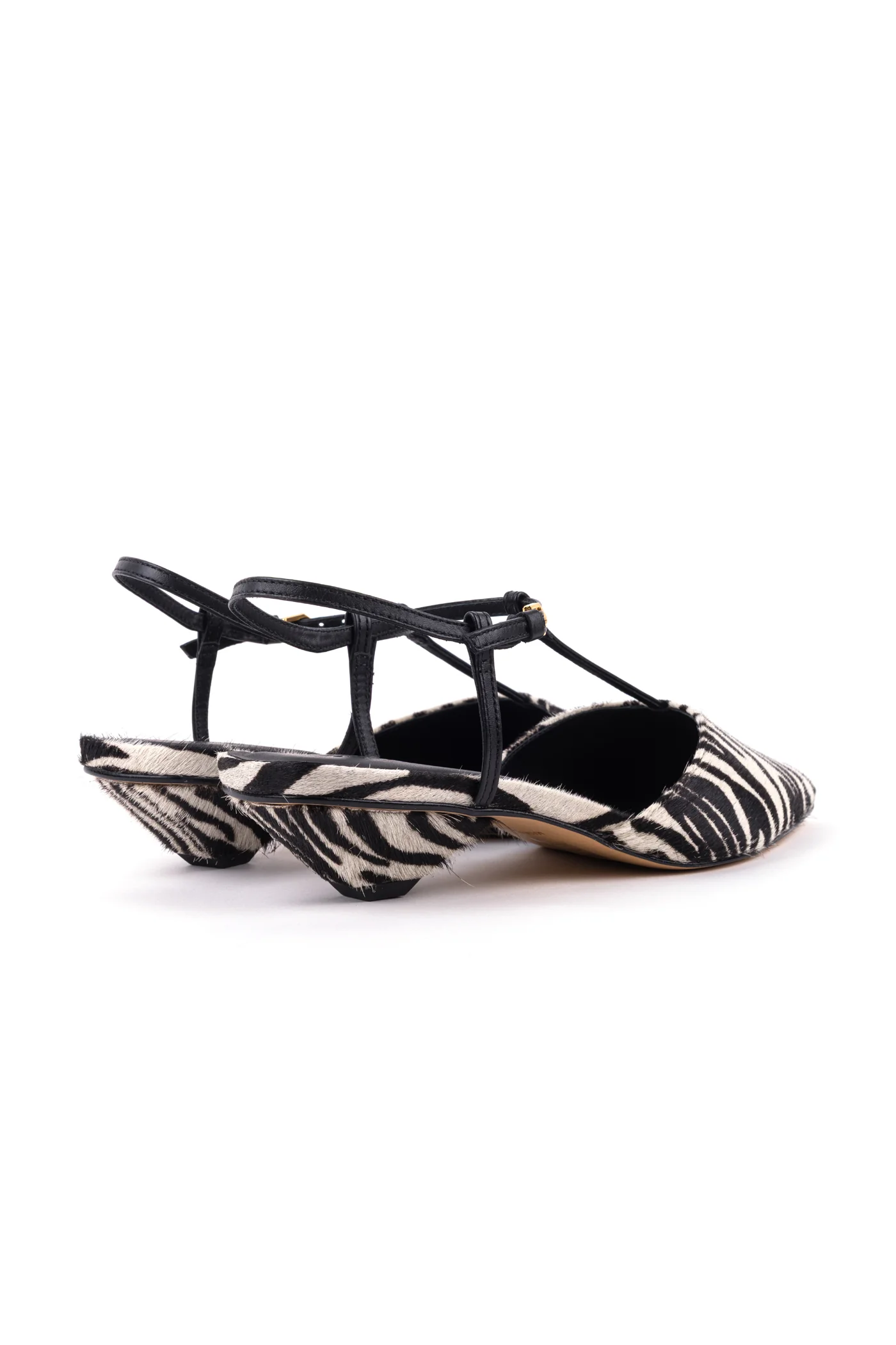 Sapatos de salto médio em pêlo - Image 9