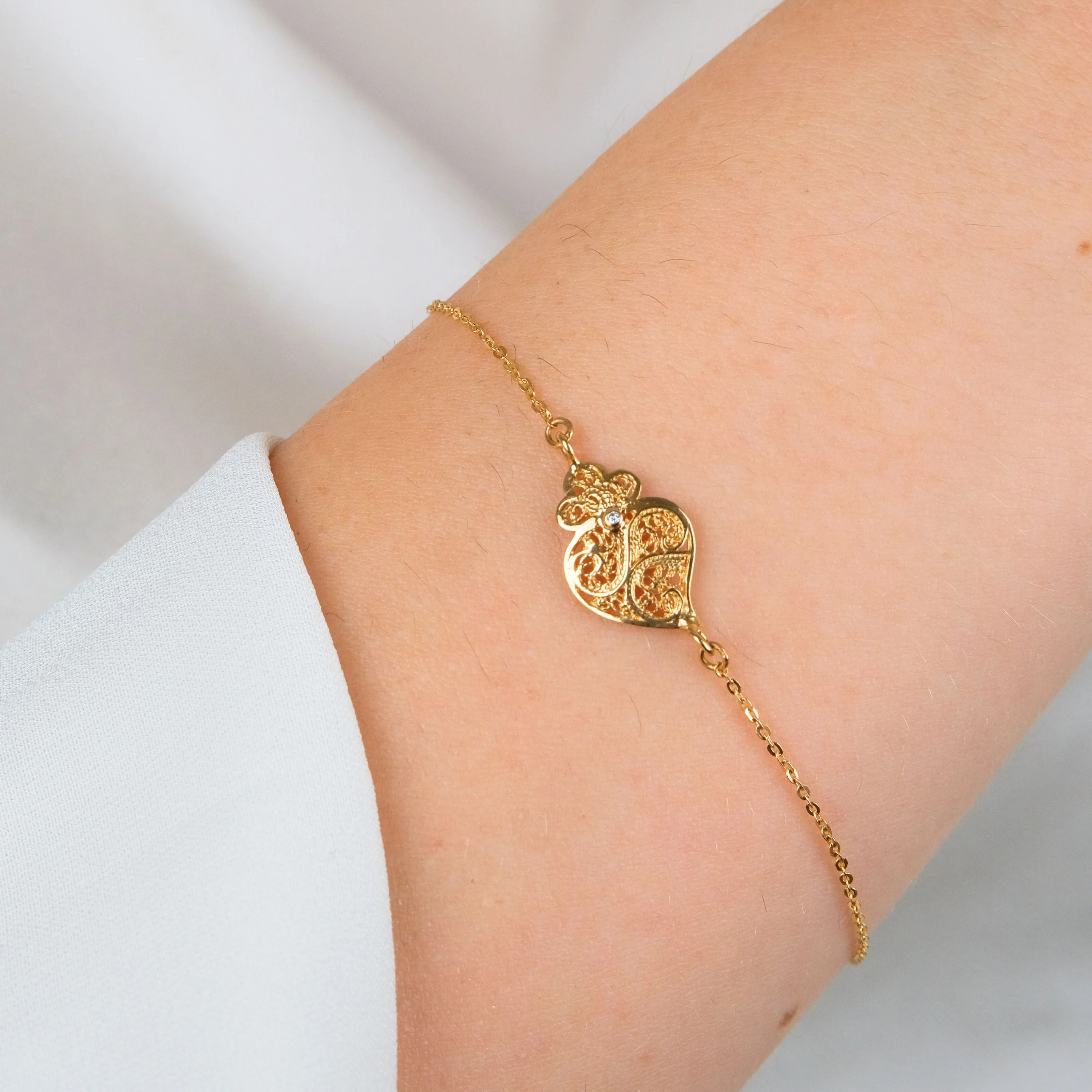 Pulseira Coração de Viana em - Image 2