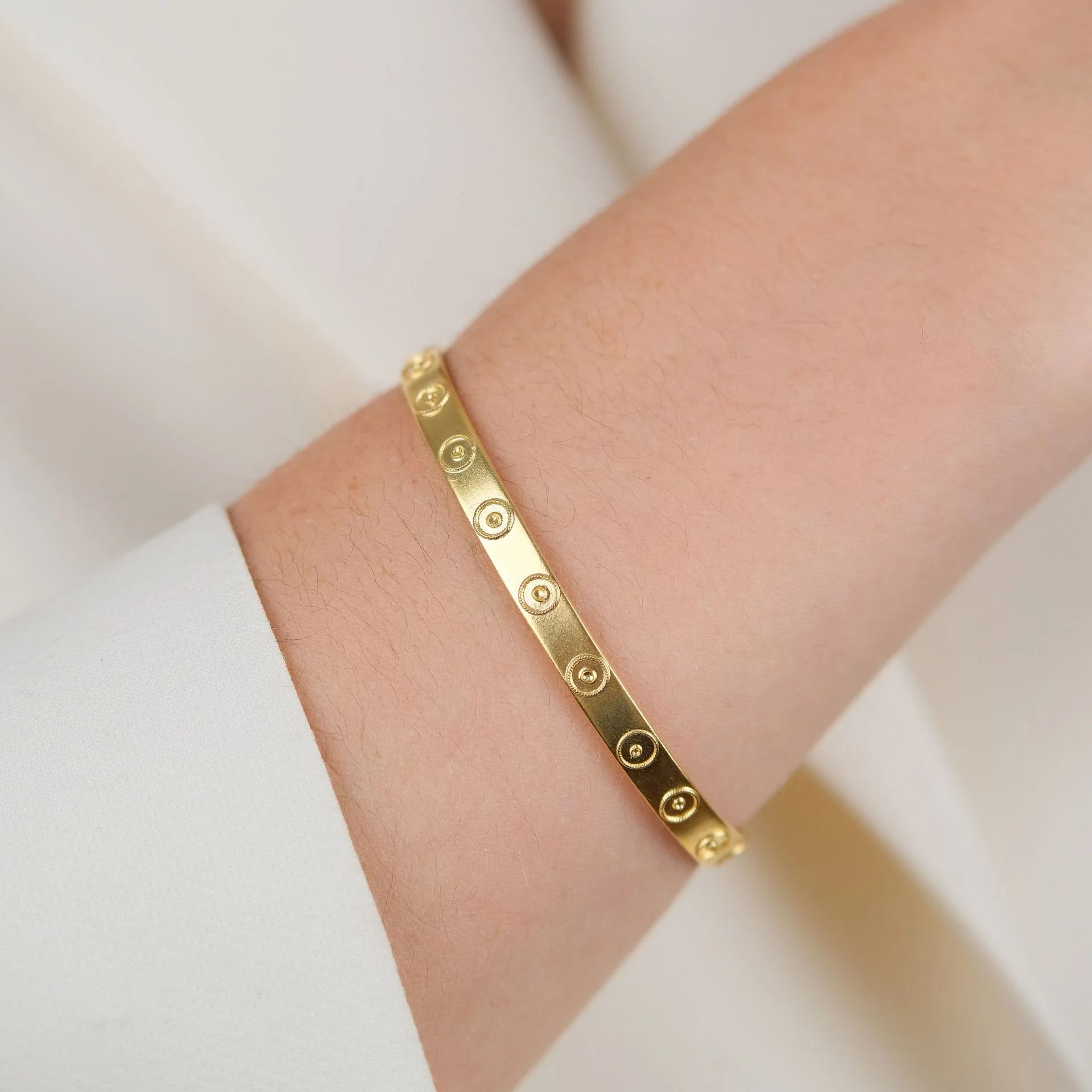 Pulseira Escrava de Viana de filigrana