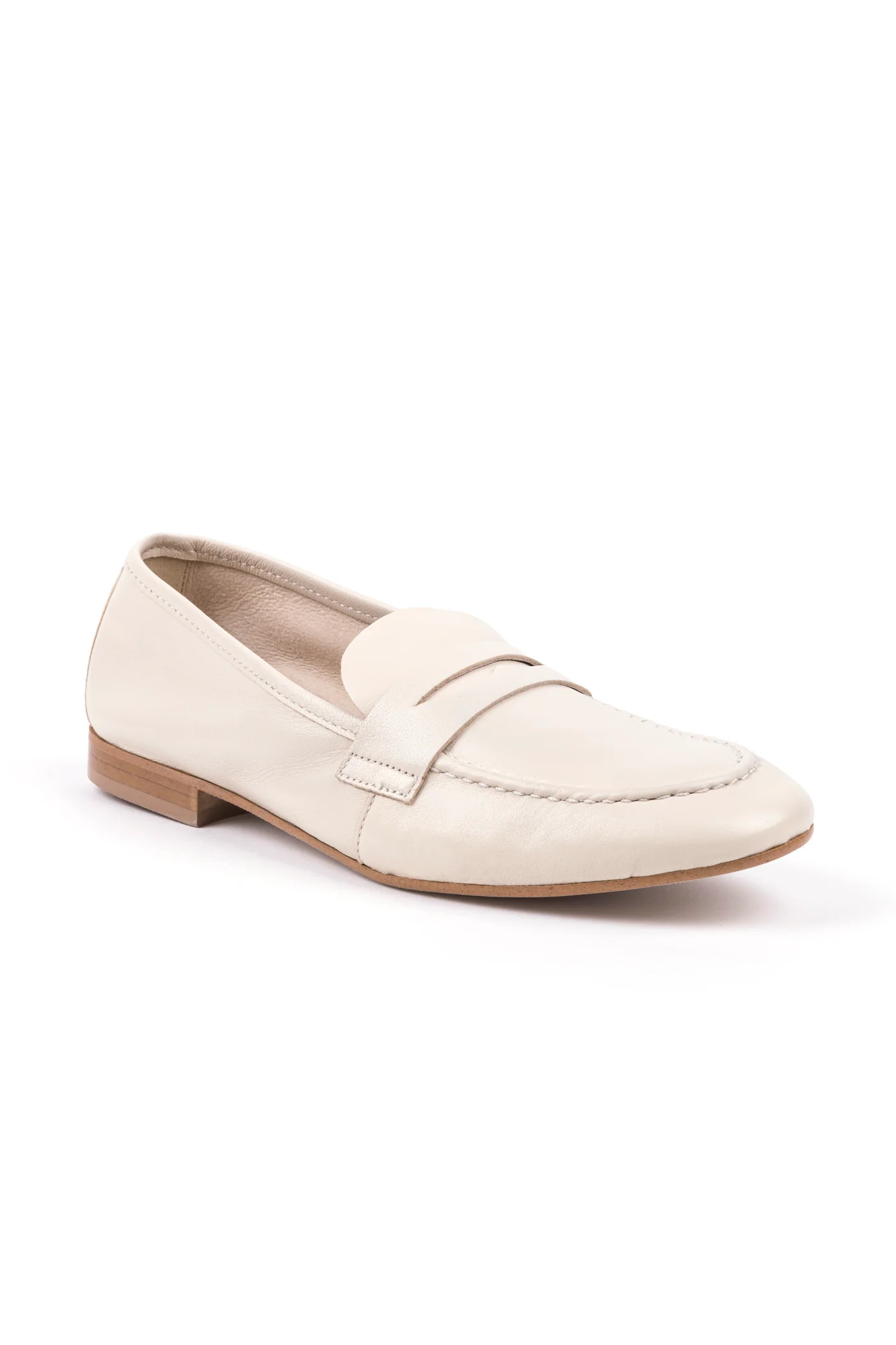 Loafers rasos em pele - Image 4