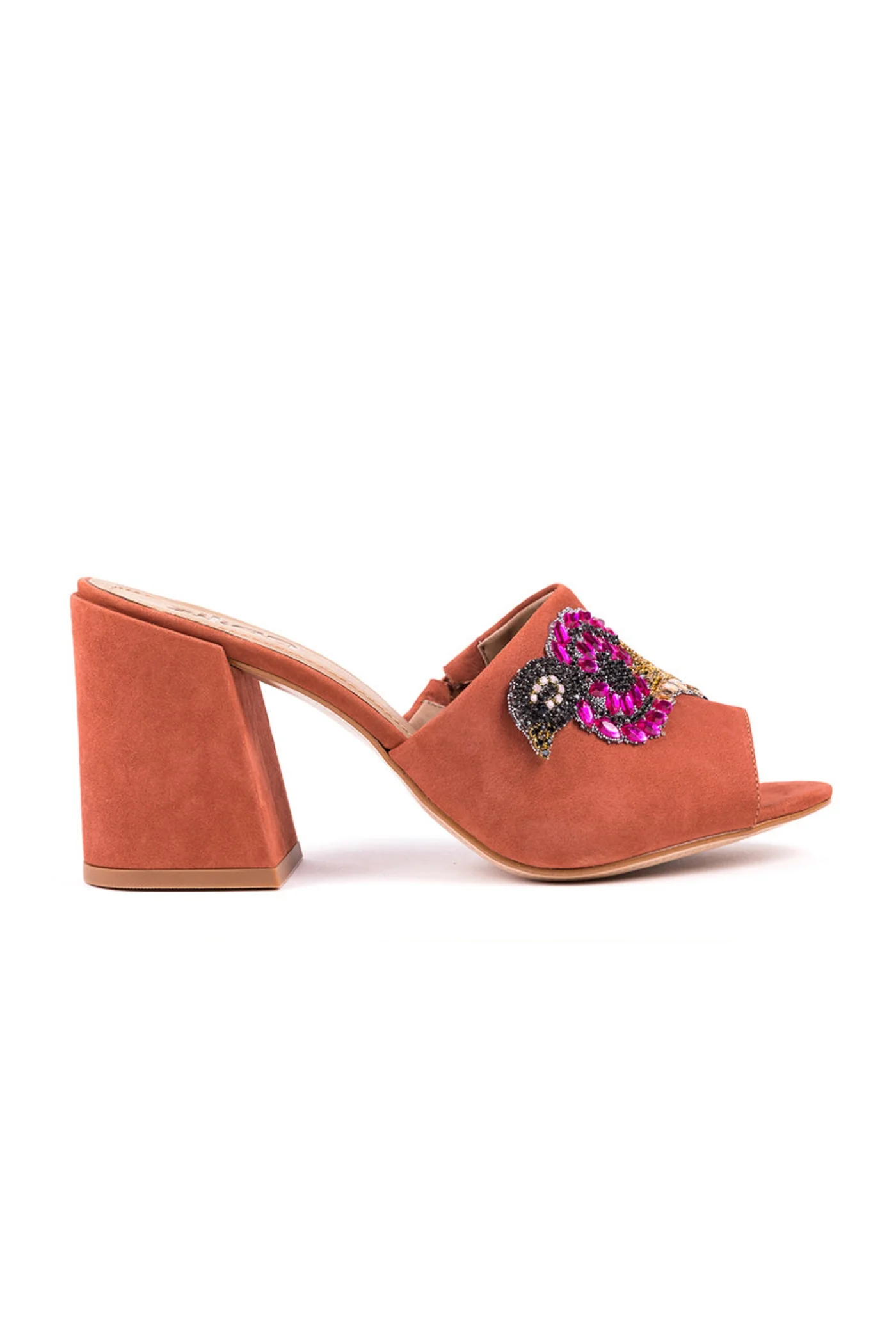 Mules de salto alto em - Image 2